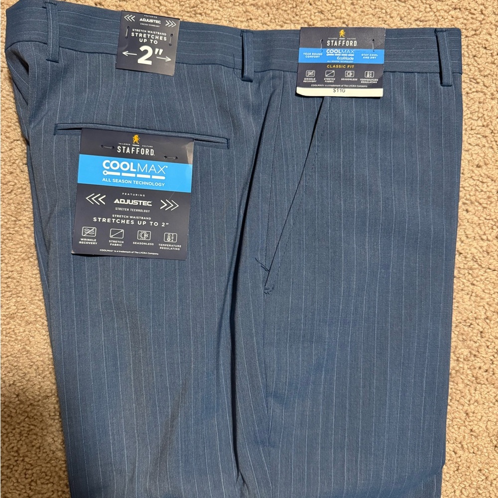 Stafford Classic Fit Dress Pants